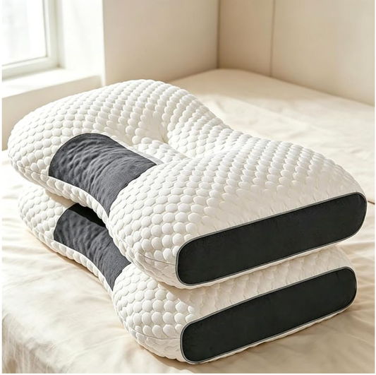Nuvia CerviSleep™ - Almohada Cervical Ergonómica Premium.