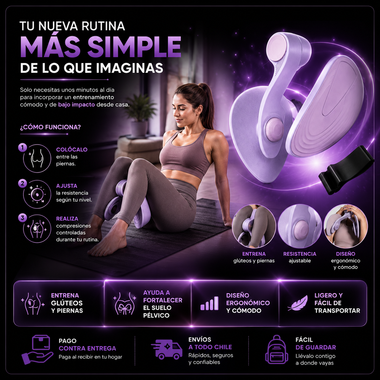 Vital Pelvic Pro - Ejercitador y fortalecedor de Pelvis